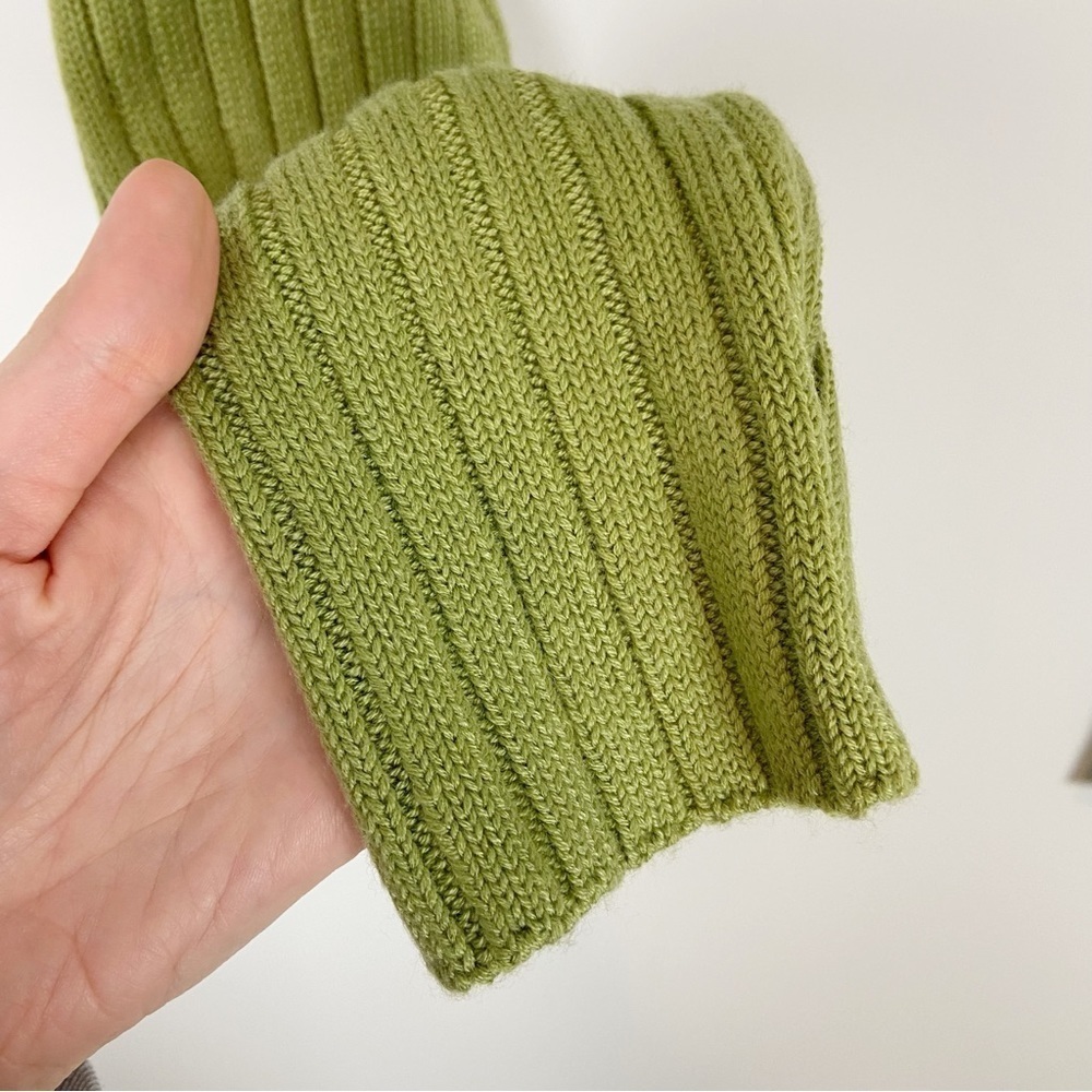 Revolve H:ours Loren Turtleneck Shrug in Olive Green Size S - Picture 4 of 6
